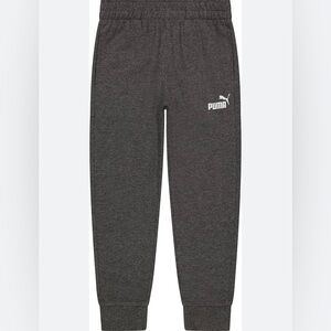 Puma Kids Charcoal Heather Grey Joggers